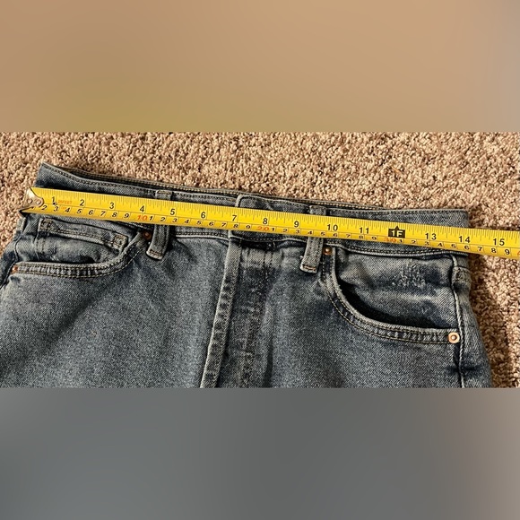 TARGET Wild Fable Super High-Rise Straight Distressed Jeans in Size 6 - Picture 6 of 8